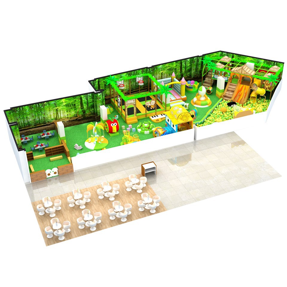 Закрита детска площадка за всички възрасти