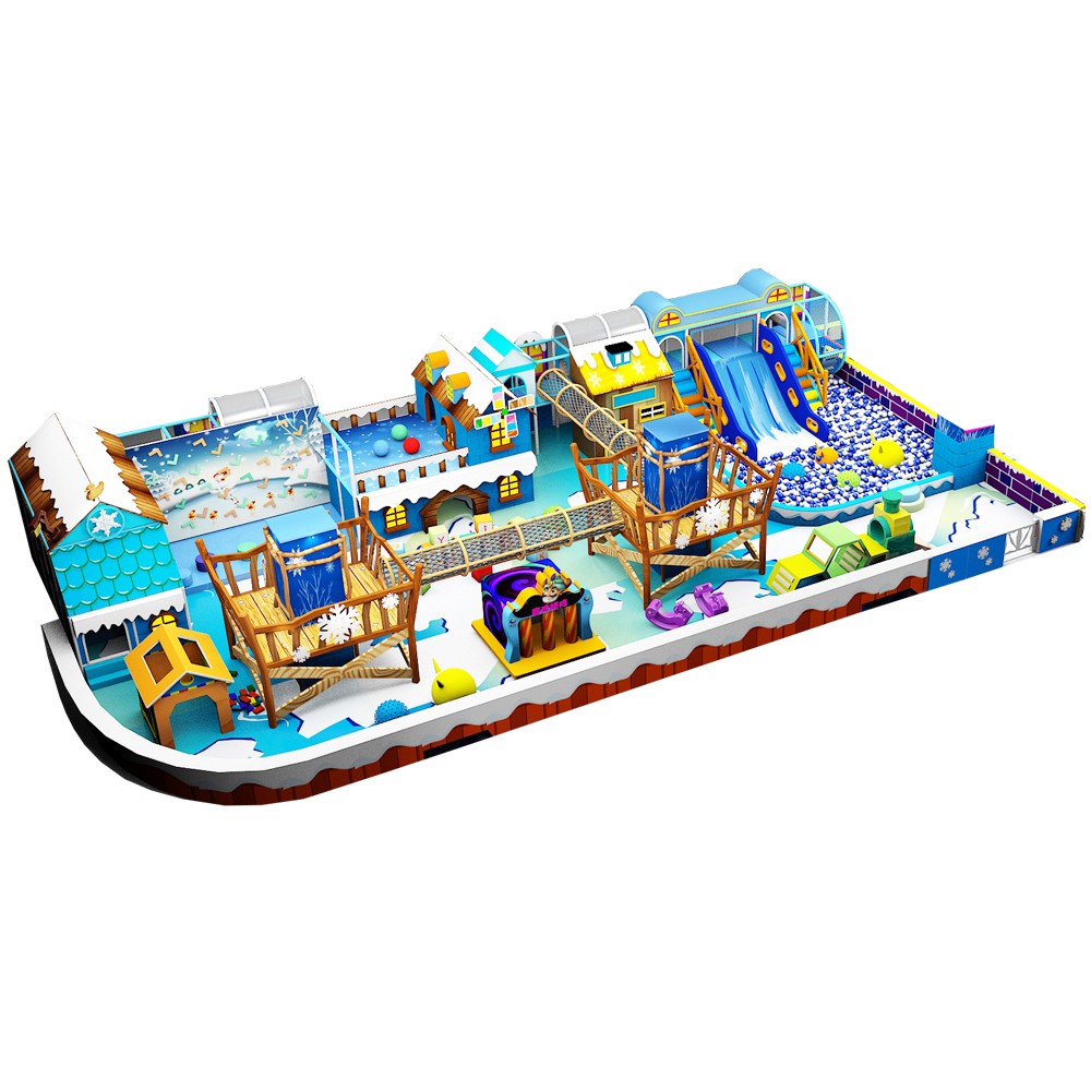 Snow Themed Indoor Playground Snow Themed Indoor Playground